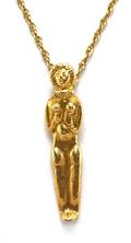 An 18 Karat Yellow Gold Archaelogical Revival Pendant