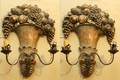 Pair of Gilt Wood Sconces