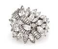 A Platinum and Diamond Cluster Ring
