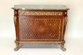 French Style Marquetry Inlaid Chest