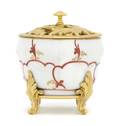 A Continental Gilt Bronze Mounted Porcelain Potpourri