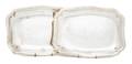A Pair of Continental Silver Trays