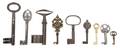 A Collection of Antique and Vintage Keys