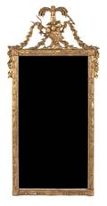 A Continental Giltwood Mirror