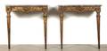 A Pair of Louis XVI Style Console Tables