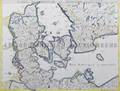 An Engraved Map of Denmark