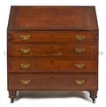 An American Mahogany SlantFront Bureau