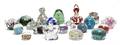 A Collection of Twenty Crystal and Glass Paperweights
