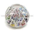 A Millefiori Glass Paperweight Clichy