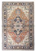A Heriz Wool Rug