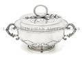 An English Silver Chafing Dish Lionel Alfred Crichton