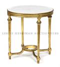 A Neoclassical Circular Occasional Table