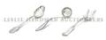 A Group of Three Silver Serving Utensils