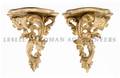 A Pair of Giltwood Wall Brackets