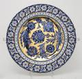 A Turkish Porcelain Charger