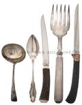 A Collection of Silverplate and Stainless Flatware