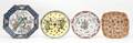 A Collection of Four Asian Ceramic Plates