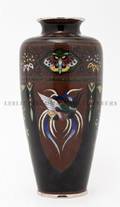 A Japanese Cloisonne Baluster Vase