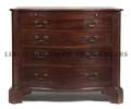 A Georgian Style Mahogany Chest of Drawers