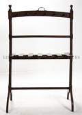 An English Mahogany Boot and Whip Rack
