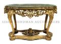 A Louis XV Style Giltwood Center Table