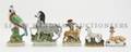 Five Staffordshire Models of Exotic Animals