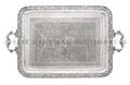 A Chinese Silver Export Tray Wang Hing  Co