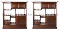 A Pair of Chinese Style Hardwood Etageres
