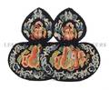 A Chinese Embroidered DoubleGourd Purse