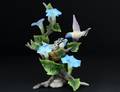 BOEHM PORCELAIN FIGURE BLUE THROATED HUMMINGBIRD