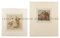 A Group of Two Etchings Elyse Ashe Lord 19001971