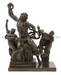 A Bronze Figural Group of Laocoon After the Antique