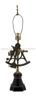 An English Brass Sextant Wilson and Gillie Bruce and Sons Cardiff