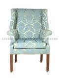 A Chippendale Style Mahogany Wingback Armchair