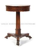 A Regency Rosewood Tea Table