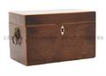 An English Mahogany Tea Caddy