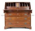 An English Mahogany Slant Front Desk