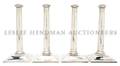 A Set of Four English Silver Candlesticks John Swift