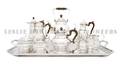 An Assembled English Silver Tea Service Lionel Alfred Crichton