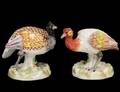 PAIR OF PORCELAIN DE PARIS BIRDS
