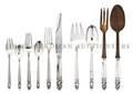 An American Sterling Silver Flatware Service for Twelve