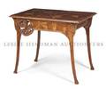 An Art Nouveau Marquetry Inlaid Occasional Table