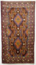 Hand Woven Semi Antique Balochi Rug