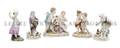 A Group of Four Meissen Porcelain Figures