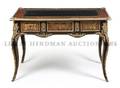 A Napoleon III Boulle Marquetry Bureau Plat
