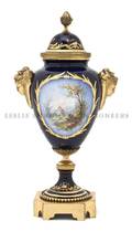 A Sevres Style GiltMetal Mounted Porcelain Vase