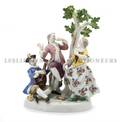 A Meissen Porcelain Figural Group