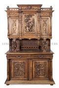 A Renaissance Revival Style Court Cupboard