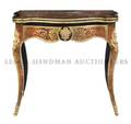 A Louis XVI Style Boulle Marquetry Games Table
