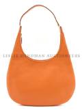 An Hermes Orange Leather Bag